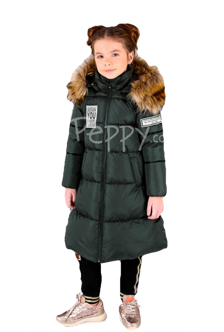 Детское зимнее пальто  Mone  для девочки