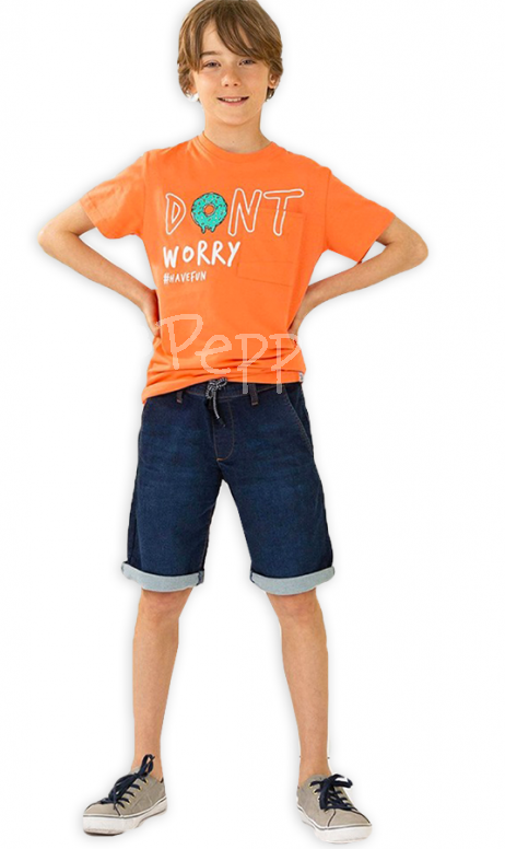 Детские  джинсовые шорты Tiffosi  для мальчика