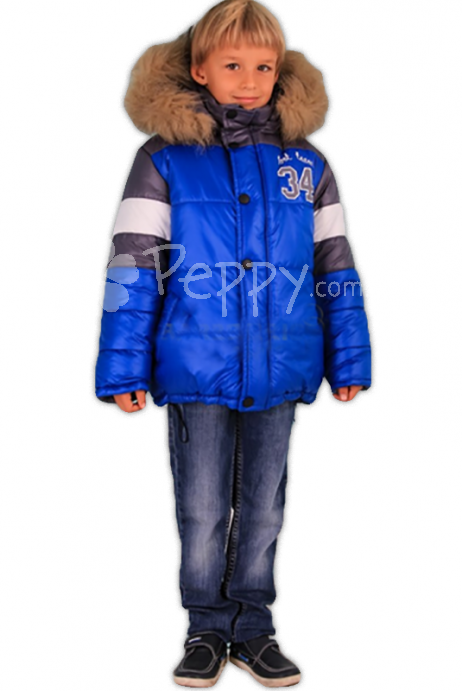 Детская зимняя  куртка Barbarris  для мальчика