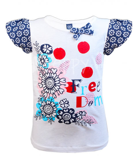 Детская  футболка  Girandola для девочки
