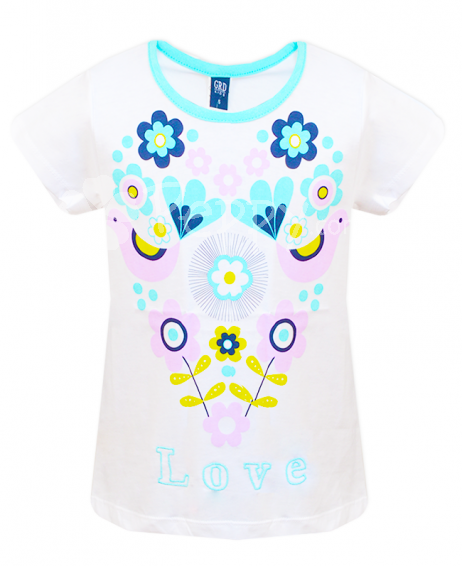 Детская  футболка  Girandola для девочки
