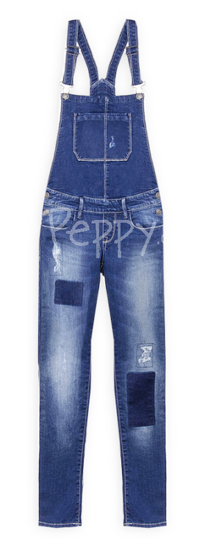 Дитячий  джинсовий комбінезон Tiffosi  для дівчинки