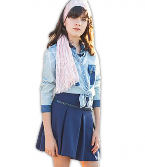 Дитяча джинсова сорочка Tiffosi для дівчинки